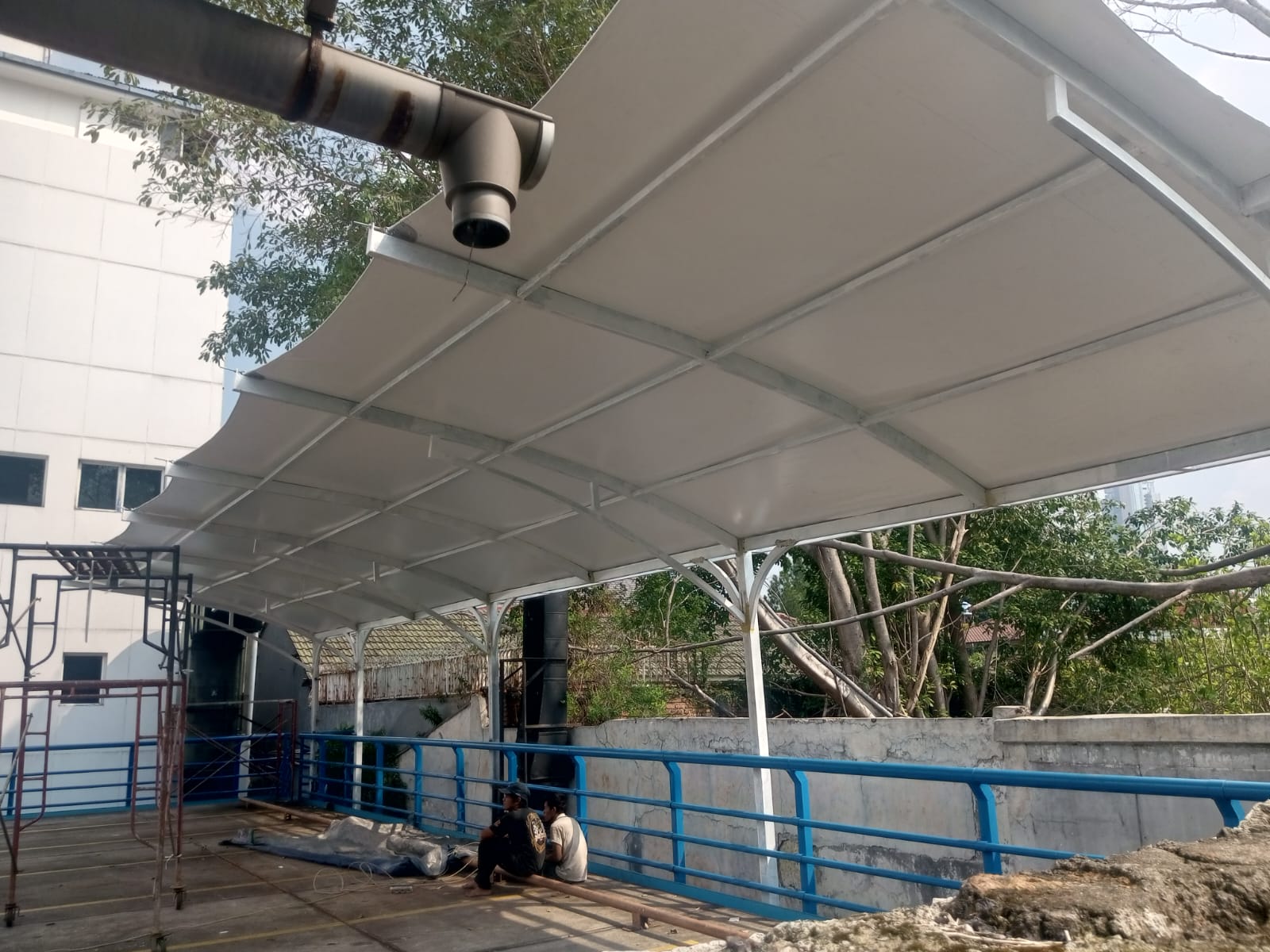 Tenda Membrane Atap membrane parkiran