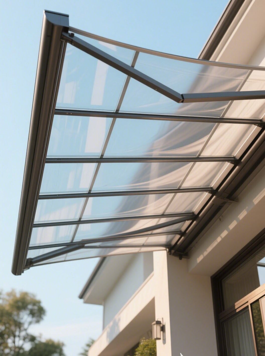 dreamina 2025 07 20 7557 buatkan lagi gambar 3d kanopi kaca memb...